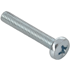 Винт с полусферической головкой и крестообразным шлицем DIN 7985 М10х50 HDZ IEK (CMZ10-VPL-10-50-HDZ)