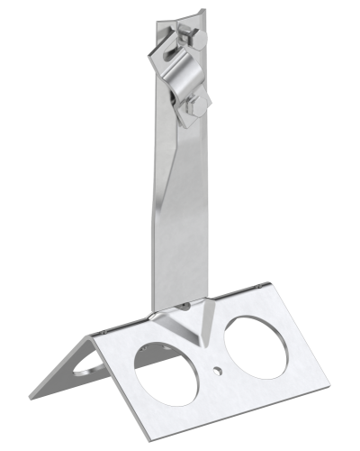 Держатель проводника круглого 6-10мм винтовой IEK (ZDP81-20-4-16-100) в Махачкале Крепеж Pintop.ru