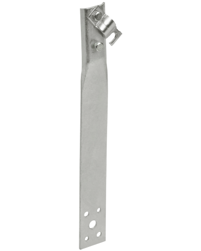 Держатель проводника круглого 6-10мм винтовой прямой h=80мм нержавеющая сталь IEK (ZDP86-20-1-16-80) в Махачкале Крепеж Pintop.ru