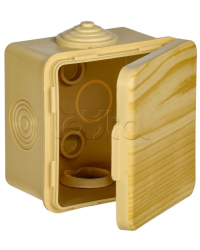 Коробка расп. КМ 65х65х50мм о/к IP54 4 вв. сосна IEK (UKO31-065-065-050-K34-54) в Махачкале Распределительные коробки Pintop.ru