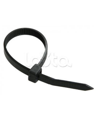 Хомут 4,8x400 мм нейлон, черный (100 шт/уп) IEK (UHH32-D048-400-100) в Махачкале Стяжки-хомуты Pintop.ru
