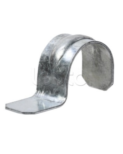 ELASTA Скоба метал. однолап. для монт. пистол. d=38-40мм IEK (ET-MP40D-SO-038-01-050) в Махачкале Держатели, клипсы, скобы Pintop.ru