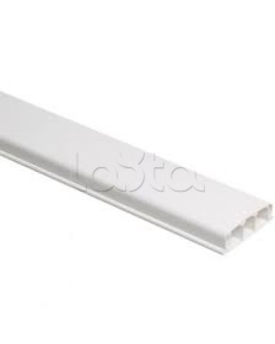 Кабель-канал плинтусного типа 80x20 IEK CKK20-080-020-1-K01 в Махачкале Кабель-канал Pintop.ru