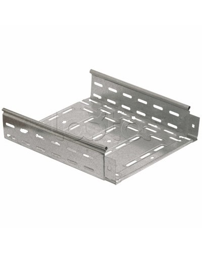 Лоток перфорированный 80х100х3000 IEK CLP10-080-100-3 в Махачкале Кабельные лотки Pintop.ru