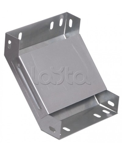 Поворот на 90° вертикальный внутренний 100x200 IEK CLP1V-100-200 в Махачкале Аксессуары для лотков Pintop.ru