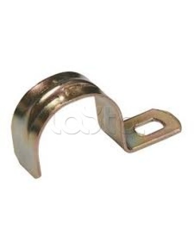 Скоба металлическая однолапковая d14-15 IEK CMAT10-14-100 в Махачкале Держатели, клипсы, скобы Pintop.ru