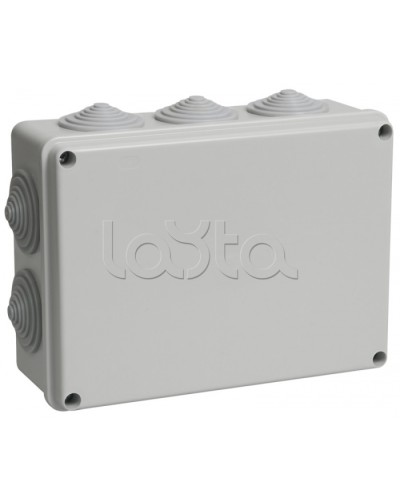 Коробка КМ41244 распаячная для о/п (RAL7035, 10 гермовводов) IEK UKO11-190-140-070-K41-55 в Махачкале Аксессуары для средств охраны периметра Pintop.ru