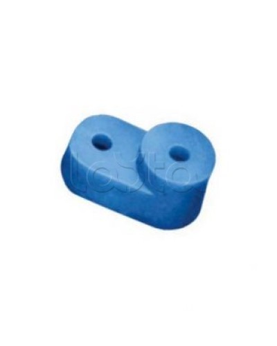 Угловой изолятор для «0» шины синий IEK YIS32 в Махачкале Клеммные колодки Pintop.ru