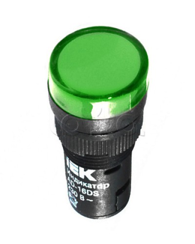 Лампа AD16DS(LED)матрица d16мм зеленый 24В AC/DCIEK (BLS10-ADDS-024-K06-16) в Махачкале Источники света(Лампы) Pintop.ru