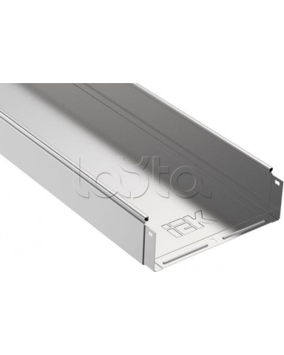 Лоток неперфорированный 100x300x3000 IEK (CLN10-100-300-3) в Махачкале Кабельные лотки Pintop.ru