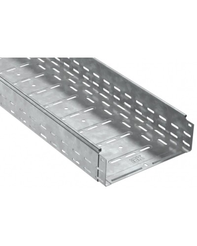 Лоток перф. 100x300x3000 HDZ IEK (CLP10-100-300-3-M-HDZ) в Махачкале Кабельные лотки Pintop.ru