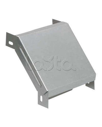 ESCA Поворот верт. внеш. 90град 100х400мм HDZ IEK (CLP1N-100-400-M-HDZ) в Махачкале Аксессуары для лотков Pintop.ru