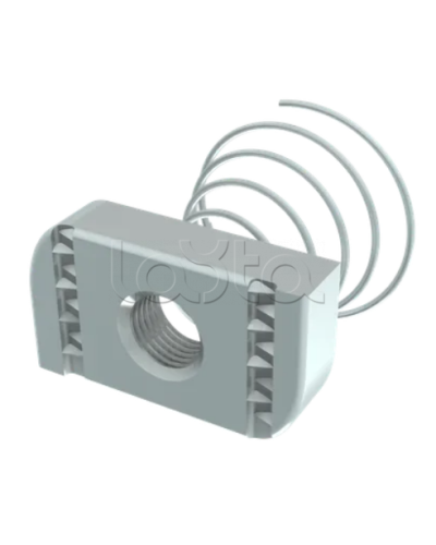 STRUT-гайка с конусной пруж. М6 IEK (CMZ13-SGH-06) в Махачкале Крепеж Pintop.ru