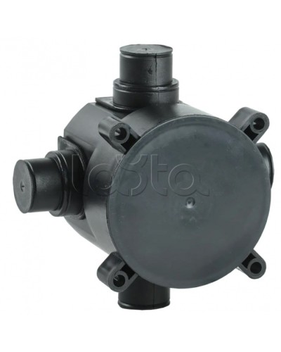 Коробка установочная d=70х72мм для монолит. стр. черная IEK (UKM12-070-072-000-O-K02) в Махачкале Распределительные коробки Pintop.ru