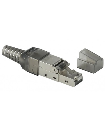 ITK Разъём RJ-45 FTP для кабеля кат.6A полевая заделка (CS3-1C6AF-Q) в Махачкале Коннекторы и разъемы Pintop.ru