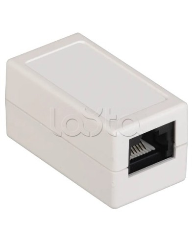 Проходной адаптер кат. 6 UTP тип RJ45-RJ45 ITK CS70-1C06U в Махачкале Проходные адаптеры RJ-45 и разветвители Pintop.ru