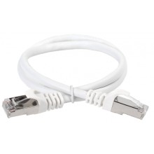 ITK Коммутационный шнур кат. 5Е FTP LSZH 10м белый (PC08-C5EFL-10M)