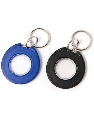 Брелок IronLogic IL-08MBT, 1K, с кольцом, синий с прозрачной серединой в Махачкале Оптовые идентификаторы Pintop.ru