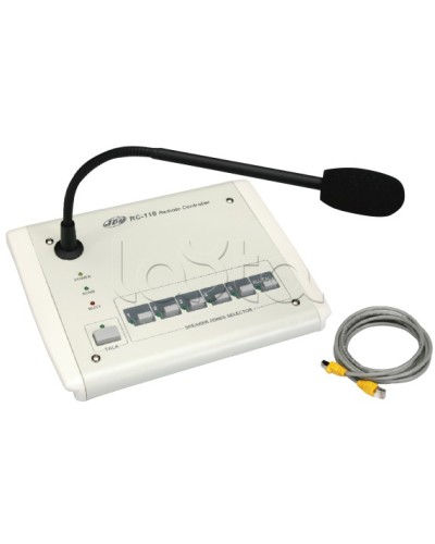 Станция настольная микрофонная JDM RC-110 в Махачкале Микрофонные консоли и микрофоны Pintop.ru