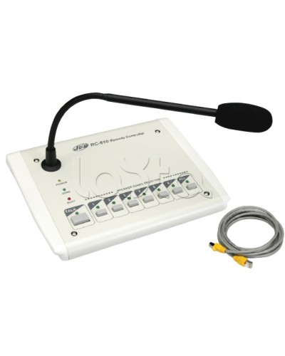 Станция настольная микрофонная JDM RC-610 в Махачкале Микрофонные консоли и микрофоны Pintop.ru