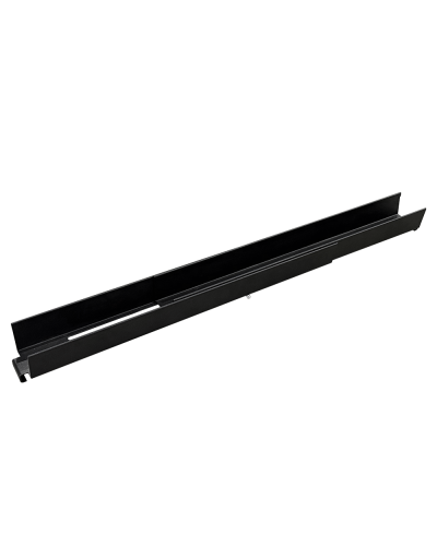 Горизонтальный лоток для установки между профилями шкафа LAN-DC шириной 800 мм, раздвижной, 457-762 мм, черный LANMASTER LAN-DC-CB-HTR-8 в Махачкале Аксессуары для стоек и шкафов Pintop.ru