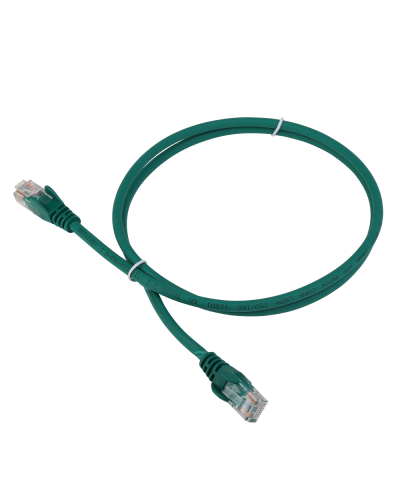 Патч-корд LANMASTER LSZH UTP кат.5e, 0.3 м, зеленый LANMASTER LAN-PC45/U5E-0.3-GN в Махачкале Патчкорды (медные) Pintop.ru