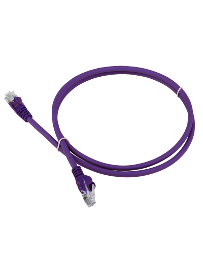 Патч-корд LANMASTER LSZH UTP кат.5e, 0.3 м, фиолетовый LANMASTER LAN-PC45/U5E-0.3-VI в Махачкале Патчкорды (медные) Pintop.ru