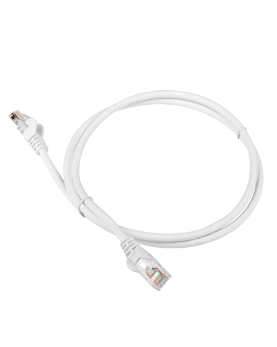 Патч-корд LANMASTER LSZH UTP кат.5e, 0.3 м, белый LANMASTER LAN-PC45/U5E-0.3-WH в Махачкале Патчкорды (медные) Pintop.ru
