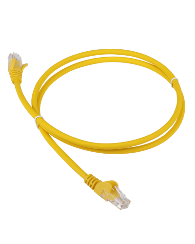 Патч-корд LANMASTER LSZH UTP кат.5e, 0.3 м, желтый LANMASTER LAN-PC45/U5E-0.3-YL в Махачкале Патчкорды (медные) Pintop.ru