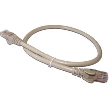 Патч-корд RJ45 - RJ45, 4 пары, UTP, категория 6, 7 м, серый LANMASTER LAN6-45-45-7.0-GY