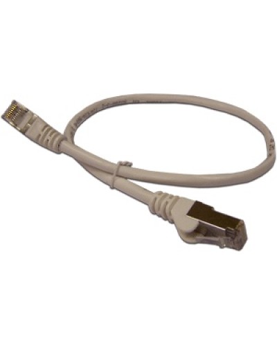 Патч-корд RJ45 - RJ45, 4 пары, FTP, категория 6, 1 м, серый LANMASTER LAN6-S45-45-1.0-GY в Махачкале Патчкорды (медные) Pintop.ru