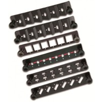 Панель адаптерная на 6 SC/12 LC адаптеров с угловой установкой для кросса LAN-FOB10-1P LANMASTER LAN-FP10-6SC/A