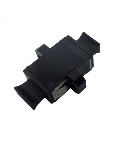 Адаптер оптический MPO тип B (Key-up/Key-up), с фланцами, черный LANMASTER (LAN-MPO-BM-MM) в Махачкале Проходные адаптеры и розетки оптические Pintop.ru