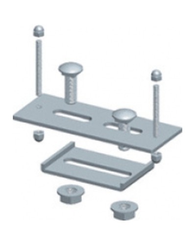 Основа фиксатора кабеля, алюминий LANMASTER LAN-MT-FBA в Махачкале Аксессуары для лотков Pintop.ru