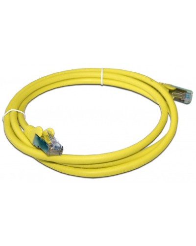 Патч-корд RJ45 - RJ45, 4 пары, FTP, категория 6, 0.5 м, желтый, LSZH LANMASTER LAN-PC45/S6-0.5-YL в Махачкале Патч-корды и пигтейлы Pintop.ru