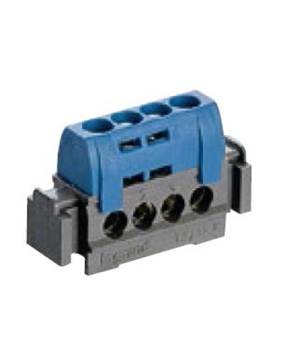Клеммник синий 4х1.5-16 мм2 LEGRAND 004840 в Махачкале Клеммные колодки Pintop.ru