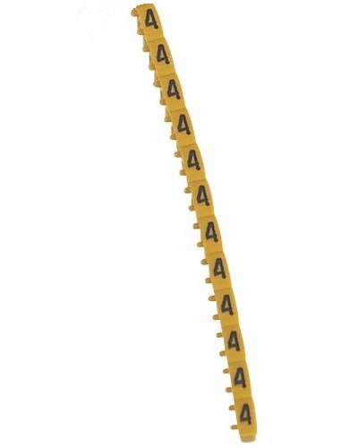 Маркер 4 0,15/0,5 ЖЛТ CAB3 Legrand 038104 в Махачкале Аксессуары для кабель-канала Pintop.ru