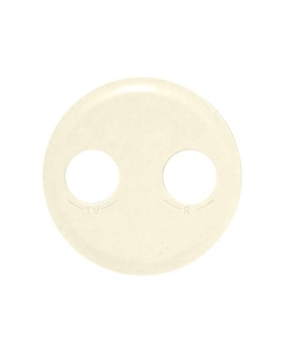 Лицевая панель для розетки TV/FM слоновая кость Celiane Legrand 066232 в Махачкале Аксессуары для кабель-канала Pintop.ru