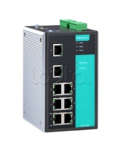 Коммутатор управляемый промышленный 8-портовый Moxa EDS-508A-T в Махачкале Коммутаторы Pintop.ru