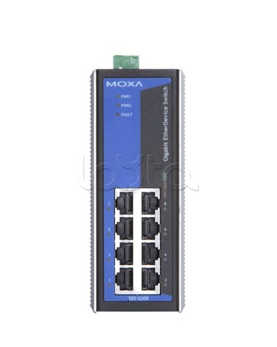 Коммутатор неуправляемый промышленный 8-портовый Moxa EDS-G308 в Махачкале Коммутаторы Pintop.ru