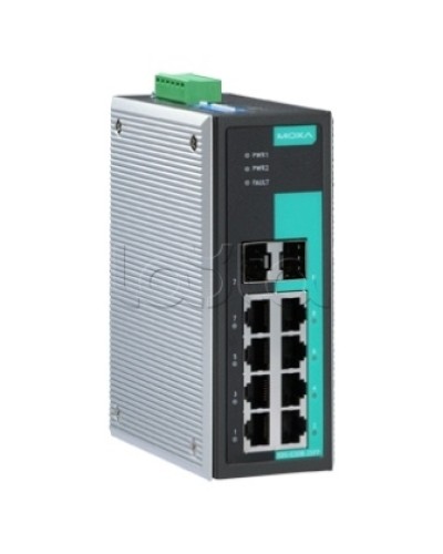 Коммутатор неуправляемый промышленный 8-портовый Moxa EDS-G308-2SFP в Махачкале Коммутаторы Pintop.ru