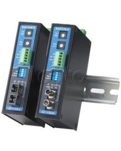 Конвертор RS-232/422/485 в оптику SM (ST) Moxa ICF-1150-S-ST-T в Махачкале Дополнительное оборудование для ОПС Pintop.ru