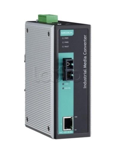 Медиаконвертер Ethernet 10/100BaseTX в 100BaseFX (SC) Moxa IMC-101-S-SC-T в Махачкале Дополнительное оборудование для ОПС Pintop.ru