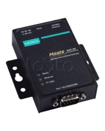 Преобразователь Modbus-RTU/ASCII в Modbus/TCP Moxa MGATE MB3180 в Махачкале Дополнительное оборудование для ОПС Pintop.ru