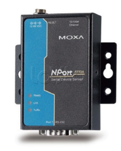 Сервер 1-портовый RS-232 в Ethernet Moxa NPort 5110A-T в Махачкале Дополнительное оборудование для ОПС Pintop.ru