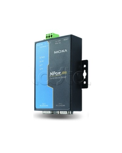 Сервер 2-портовый RS-232/422/485 в Ethernet Moxa NPort 5250A в Махачкале Дополнительное оборудование для ОПС Pintop.ru