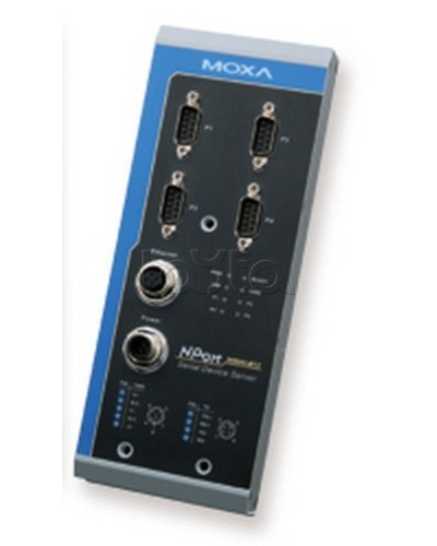 Сервер 4-портовый RS-232/422/485 в Ethernet Moxa NPort 5450AI-M12 в Махачкале Дополнительное оборудование для ОПС Pintop.ru