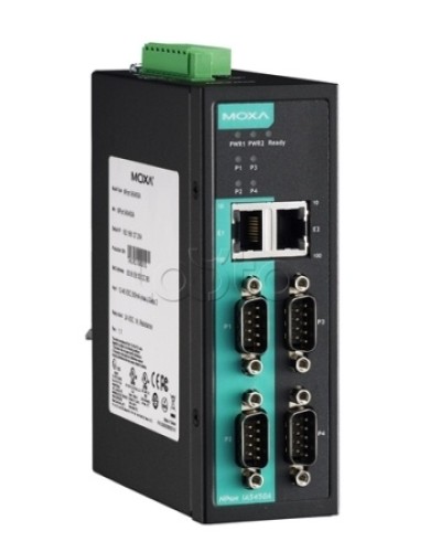 Сервер 4-портовый RS-232/422/485 в Ethernet Moxa NPort IA-5450AI-T в Махачкале Дополнительное оборудование для ОПС Pintop.ru