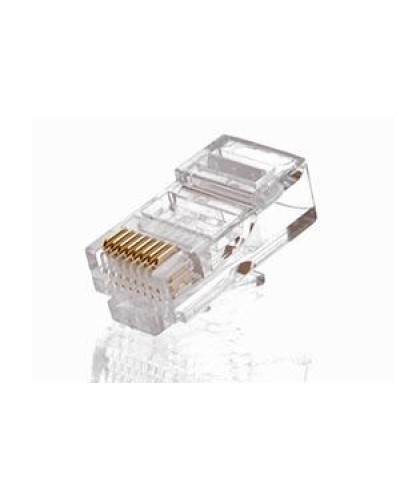 Разъем RJ-45 под витую пару категория 5е (1000 шт/уп) NETLAN EC-UP8P8C-5E-003-TR-1000 в Махачкале Коннекторы Pintop.ru