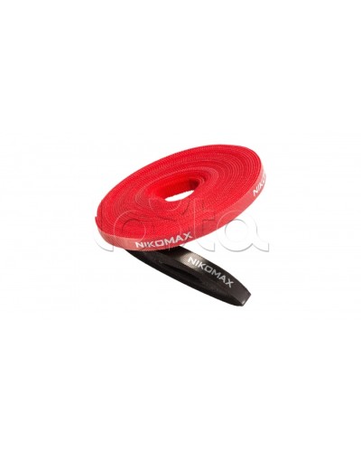 Стяжка-липучка NIKOMAX NMC-CTV05M-15-RL-GN в Махачкале Стяжки-хомуты Pintop.ru